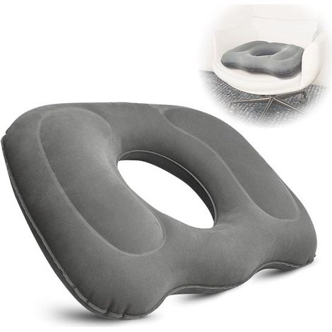 Anneau de siège - Coussin de siège orthopédique - Coussin en forme de beignet - Pour hémorroïdes - Coussin de siège de lit - Correction de posture - Coussin coccygien en forme de beignet - Anneau de s (1/5)