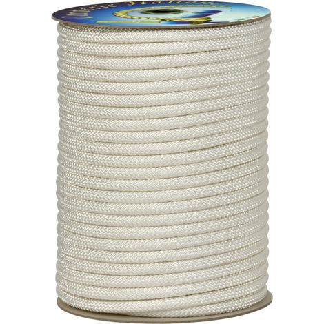Corderie Italiane 006014928 Doppia Treccia HT, 12 mm, 20 Metri, Bianco (1/5)