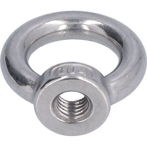 10 Anneaux de Levage en Acier Inoxydable M6, Pièces de Fixation pour Matériel Forestier (1/5)