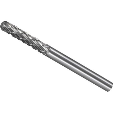 Fraise Métal Bois 1/8 Tige 1/8mm Dia Double Coupe de Cylindre Rotatif (1/5)