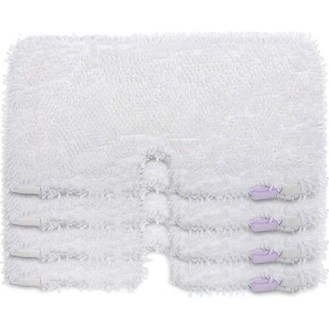 4 Pièces de Remplacement pour Vadrouille à Vapeur, Tampons de Nettoyage en Microfibre pour Requin S3550 (1/4)