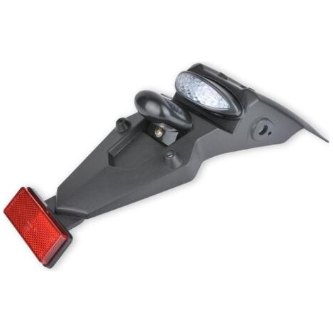 Garde-boue et feu arrière LED 12 V universel pour moto, avec feu de stop, réflecteur de lumière, pour motocross, moto de sport, moto de Pit Dirt (fumée)dengyank (1/5)