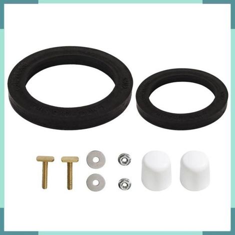 Kit de joint de toilette RV Remplacement du Joint de Toilettes RV pour 300 310 320 RV Kit de Joint à moto outillage Noir (1/5)
