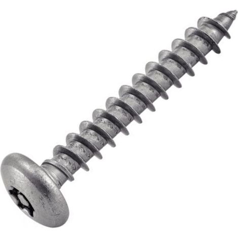 Vis Inviolable Bois Penture TCLX + Téton Central 6X40 Inox A2