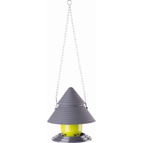 Comedero colgante para pájaros de 19,5 cm Pistacho y antracita (1/3)