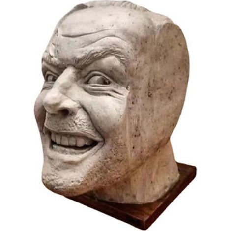 Skulptur der glänzenden Buchstützenbibliothek Johnny Sculpture sisustu