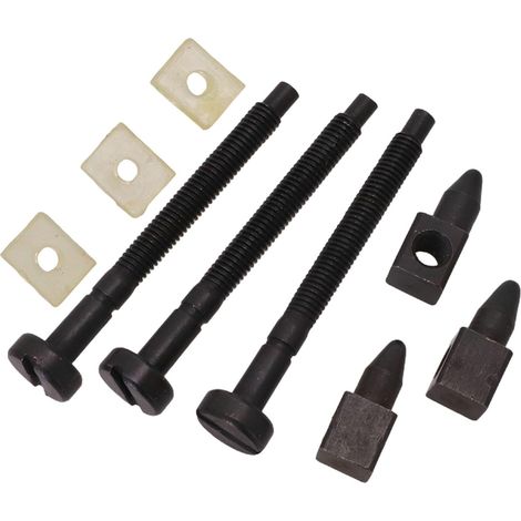 Lot de 3 tendeurs de chaîne de tronçonneuse pour modèles 268 272 266 - Pièce de rechange pour tendeur de chaîne en métal - 501537101 - Accessoire de jardin - Taille standard (1/5)