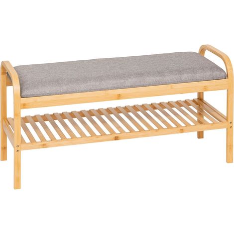 Meuble à chaussures 4 paires avec banc COSY (1/3)