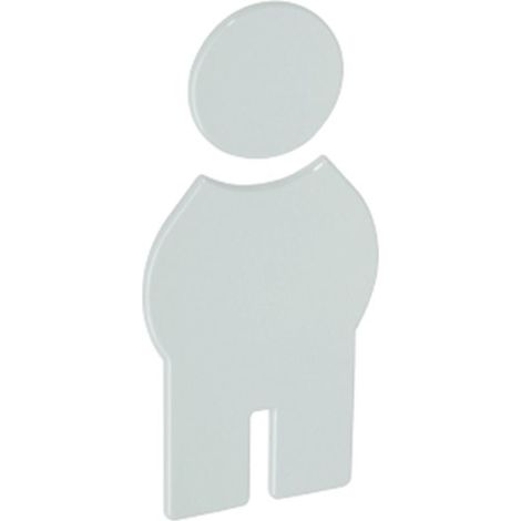 HEWI Símbolo Hombre 801.91.010 PA Color Nº.97 An.71,5mm Al.150mm Pr.3mm - 801.91.010 97