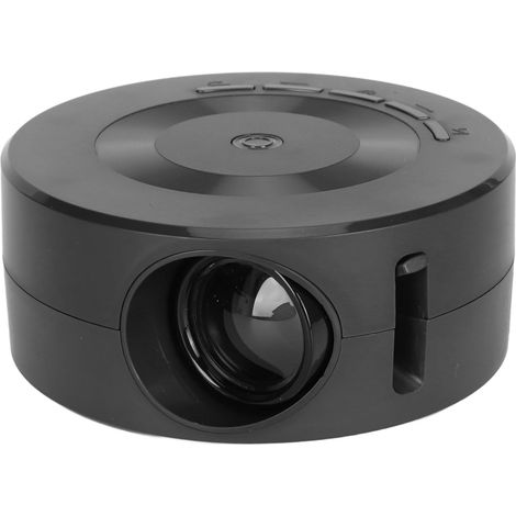 Mini projecteur LED 1080p portable pour smartphone, affichage identique à celui d'un téléphone ou d'une tablette, haut-parleur intégré pour un home cinéma idéal pour les enfants. (1/5)