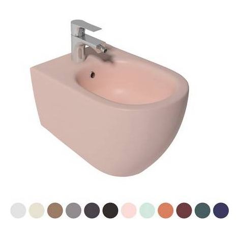 BIDET SOSPESO INFINITY Misura: Er. Rub. Salmone Opaco