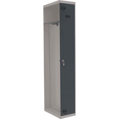 Simonrack Casier-armoire gris et blanc robuste et design (1/4)
