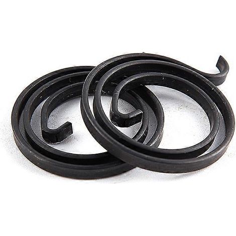 5 ressorts de rechange pour poignée de porte, levier, loquet, ressort de torsion à bobine interne, section plate en fil métallique. (1/5)