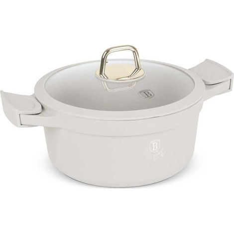 Berlinger-Haus Sahara Bratentopf crème mate 4,1L