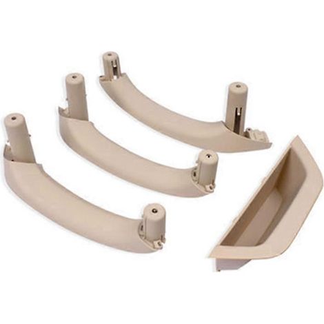 Türgriff innen, Armlehne mit Traktionsleiste, komplettes beiges Set, kompatibel mit X3 und X4 (1/4)