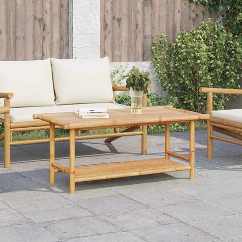 Couchtisch 110x55x45 cm Bambus