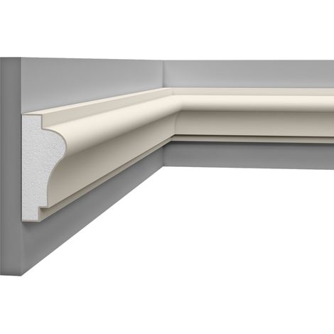 Moulure multifonctionnelle en polystyrène – D9ML259 — barre de 2 m (1/2)