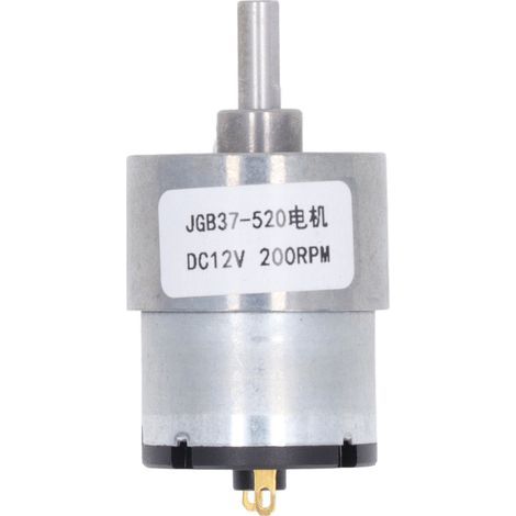 12-V-Gleichstrom-Getriebemotor, Drehzahlreduzierung mit Hall-Encoder für Roboteranlagen, 200 U/min (1/5)