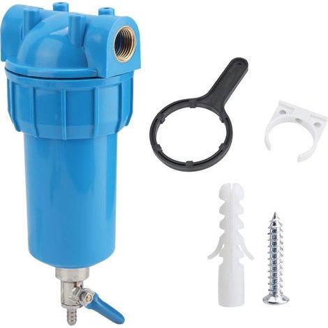 Haushaltswasserfilter G1/2 Wasserhahn-Wasserfiltersystem, Haushalts-Vorfilter Rückspülwasserfilterfiltration