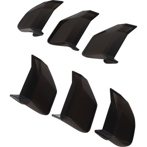 6Pcs Couvre-phares Arrière Fumée Noire Protection Robustes Décolorations Résistantes Élégants pour Mustang (1/5)