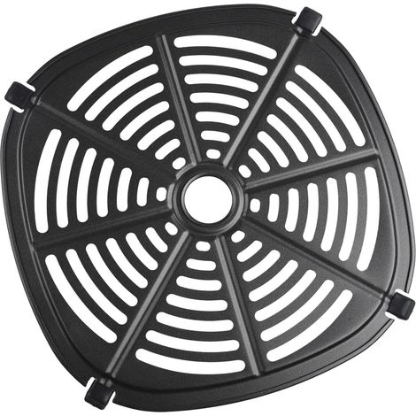 Trennschüssel für Heißluftfritteusen – Ersatz-Kochplatte für Heißluftfritteusen, 21 × 21 cm, zum Dämpfen, Grillen und Backen (1/5)