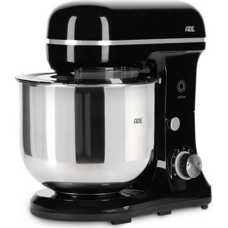 Batidora de pie multifuncional negra de 5 litros y 1200 W - KA21002 - Ade - (1/5)