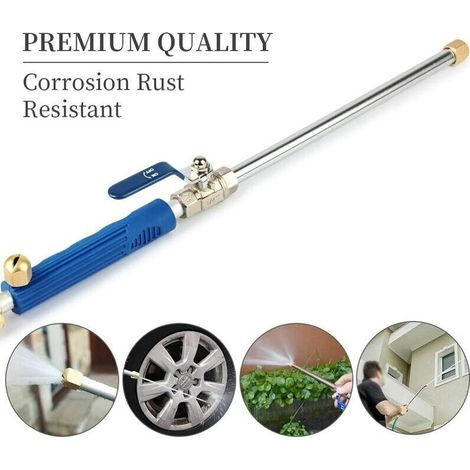 Lavatore ad alta pressione, estensibile, per finestre, casa, giardino, auto, lavaggio con acqua (1/3)
