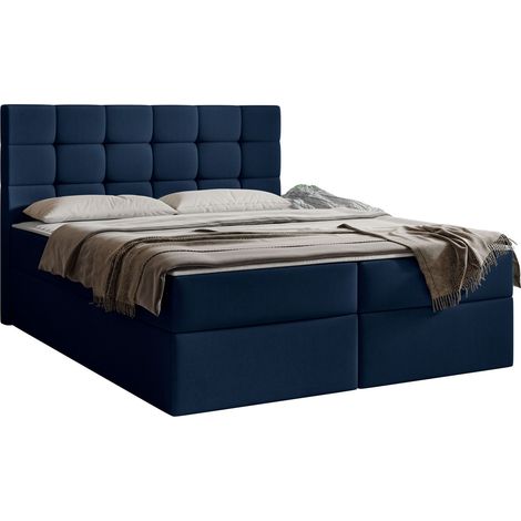 Lit boxspring Comfivo Osculum I, Polo 891, Double, Continental, 160x200, Tissu, Disponible, 163x206x112cm (1/5)