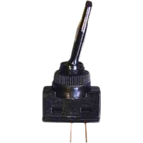 interrupteur à levier ø 12,5 mm 12v - 10a 2 broches