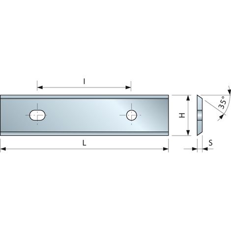 Plaquette 35° 30x12x1,5 I14 - F03FH02906 -CG08MEA310