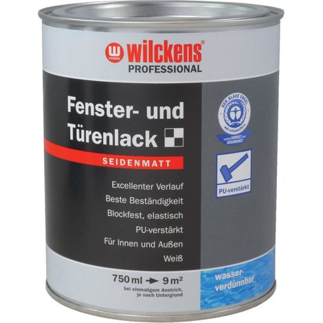 wilckens Fenster-und Türenlack seidenmatt, 750ml (1/4)