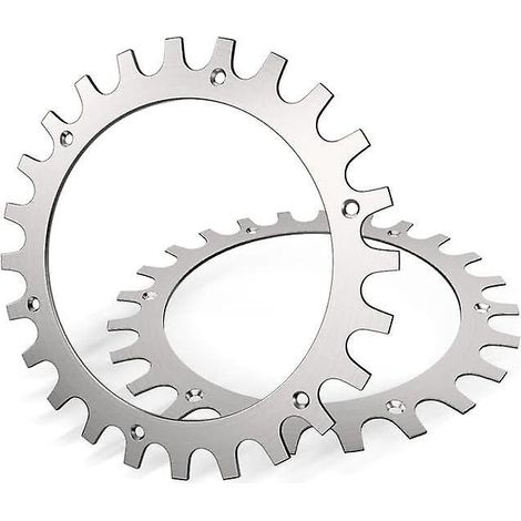 diamtre De La Roue : 205 Mm-crampons En Acier Inoxydable De Qualit Suprieure Pour Tondeuse Gazon Worx Landroid Modle S/m Paisseur 2mm, Amlioratio (1/5)