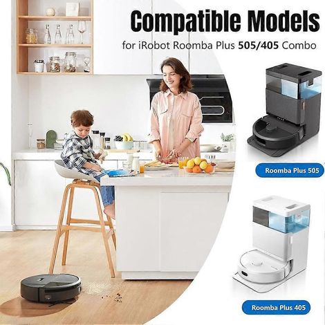 Kit d'accessoires pour aspirateur iRobot Roomba Plus 505 Combo et 405 Combo, pièces de rechange (1/5)