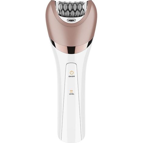 Épilateur 6 en 1 pour femmes : épilateur sans fil USB, rasoir, épilateur à lumière LED, étanchéité IPX7, épilateur pour zones intimes, masseur facial. (1/5)