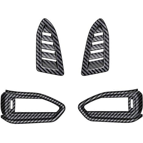 Für 2025 Side Dashboard Klimaanlage Vent Outlet Abdeckung Trim Innen Zubehör Carbon Faser (1/5)