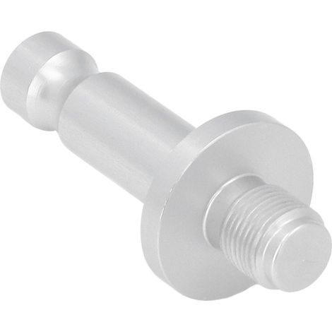 Adaptateur à dégagement rapide pour station totale, fixation pour poteau prismatique PPA04 vers connecteur GPS RTK en acier inoxydable 5/8 po (1/5)