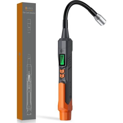 Détecteur de Fuite de Gaz Stylo avec Sonde Flexible 10 cm – Détection Rapide de Gaz Combustible Méthane Propane Butane Éthanol – Alarme Sonore et Visuelle, Testeur de Gaz Portable pour Maison (1/5)