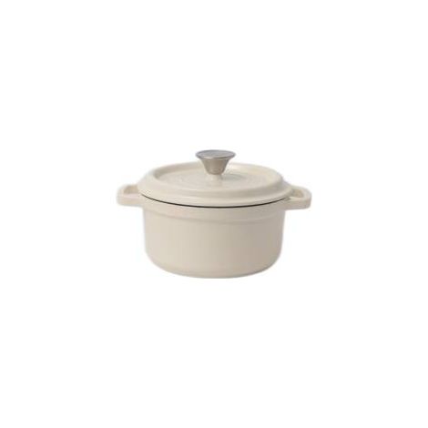 Pentola in ghisa Tierra 20 cm 2,3 l Crema NOIS (1/5)