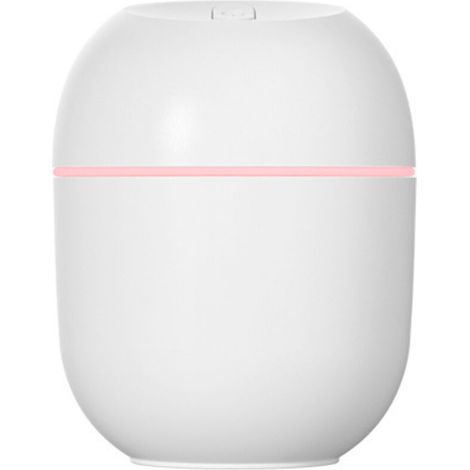 Umidificatore USB portatile a forma di uovo, ad alta capacità, con luce ambientale, funzione di spegnimento intelligente e protezione contro il funzionamento a secco, ideale per uso domestico - Crezuo
