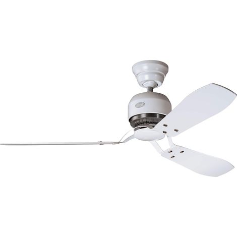 Ceiling Fan Industrie II White with Wall Control