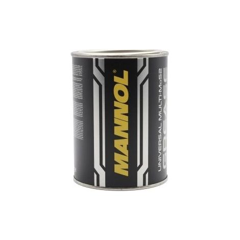 Mannol Universalfett EP-2 Multi MOS2 mit Molybdändisulfid für Gelenke 800G (ersetzt MN8103 und MN8107)