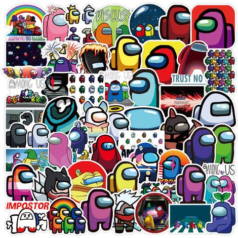 100 autocollants mignons planche à roulettes frigo guitare ordinateur portable moto voyage bagage dessin animé (1/5)