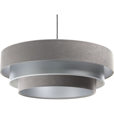 Suspension triniti - Gris intérieur argenté