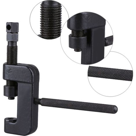 Coupe-rivet de brise-chaîne, outil de coupe de brise-chaîne en acier 13 pièces, opération simple et pratique, haute dureté pour moto et vélo (1/5)