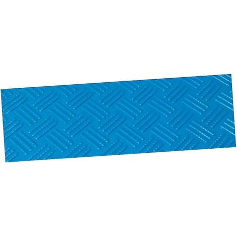 Tapis antidérapant pour marches de piscine 90 x 23 cm (35,43 x 9,06 po) - Idéal pour l'entrée de votre piscine.-Blue C