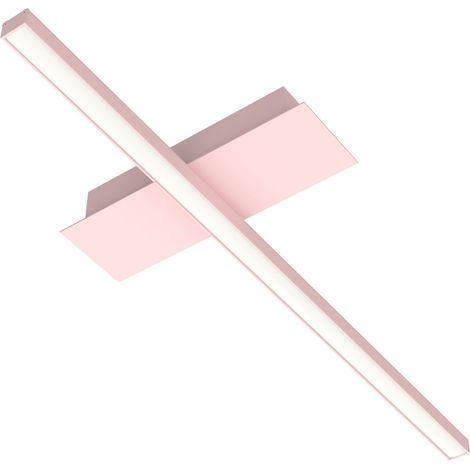 LUMICOM  SPLINT 1X Plafoniera, STRIP LED, 17W/m, 4000K, metallo, rosa, L50cm (1/2)