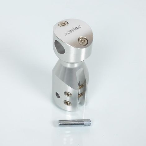 Lenkervorbau artek scooter peugeot 50 speedfight alu silber für (1/3)