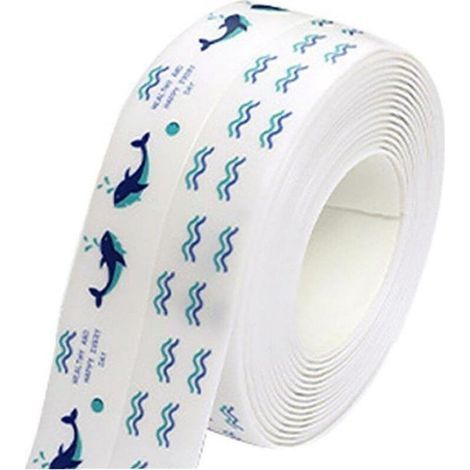 Dichtungsband, wasserfestes, selbstklebendes Dichtungsband für Bad, Fugenmasse, Dichtungsband für Badezimmer, Toilette, Küche, Wand (1/5)
