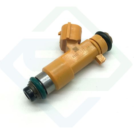 Fuel injector 16600-EY00A compatible with Infiniti 3.7L models from 2008 to 2013. (1/5)
