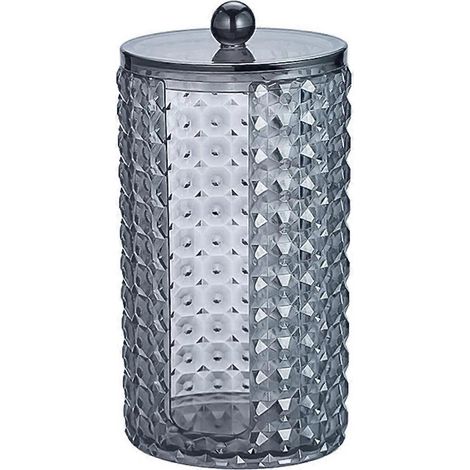 Boîte à cotons, boîte de rangement pour cotons-tiges, boîte de rangement pour pinceaux de maquillage (1/5)